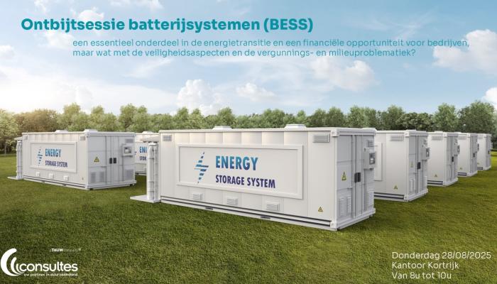 Ontbijtsessie batterijsystemen (BESS) Ontbijtsessie batterijsystemen (BESS)