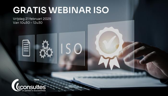 Gratis webinar ISO Gratis webinar ISO